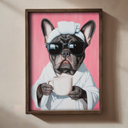 Quadro Decorativo MDF Multicolor com Moldura de Pinho - Impressão UV 35x47cm