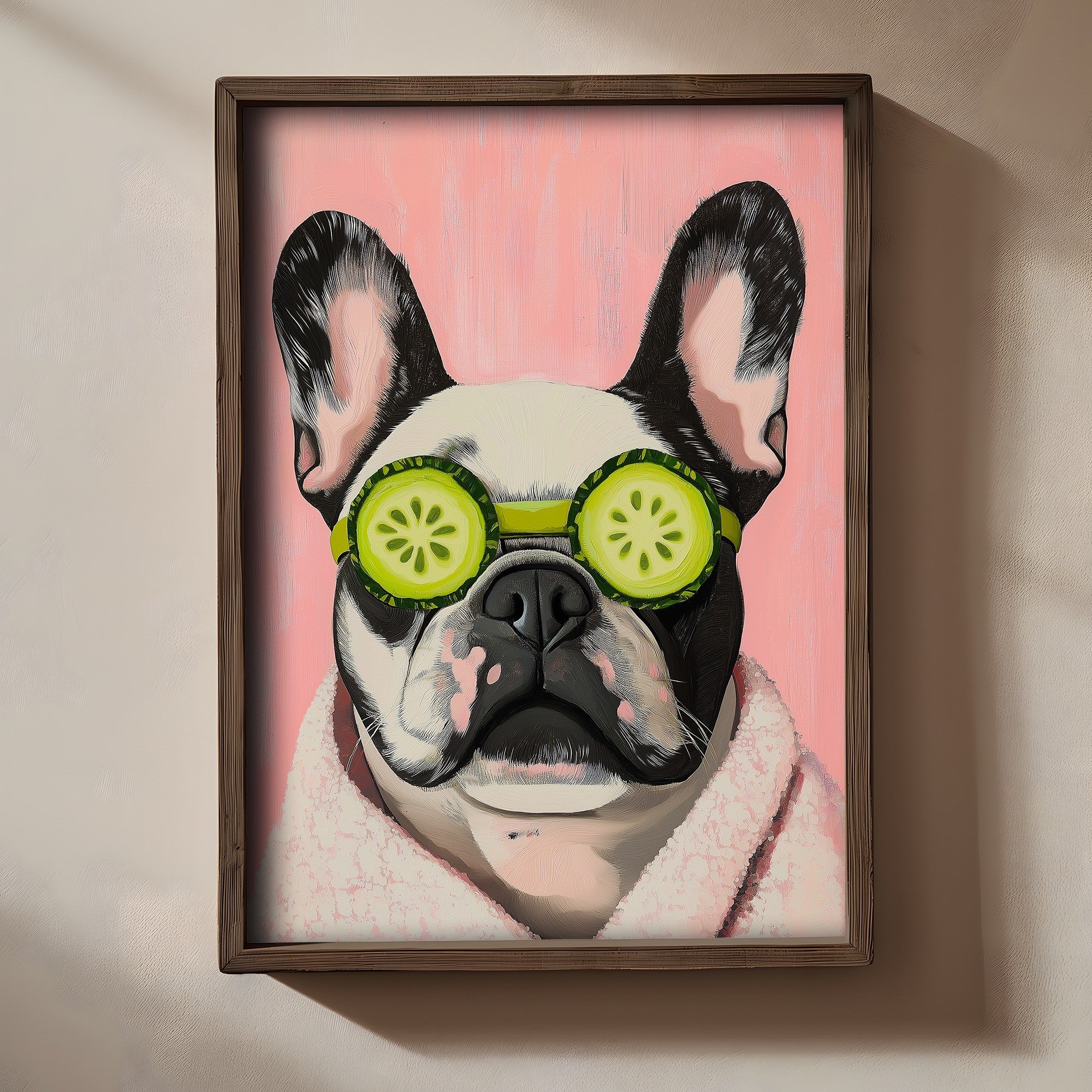 Quadro Decorativo MDF Emoldurado Multicolor 35x47cm - Impressão UV em Madeira de Pinho