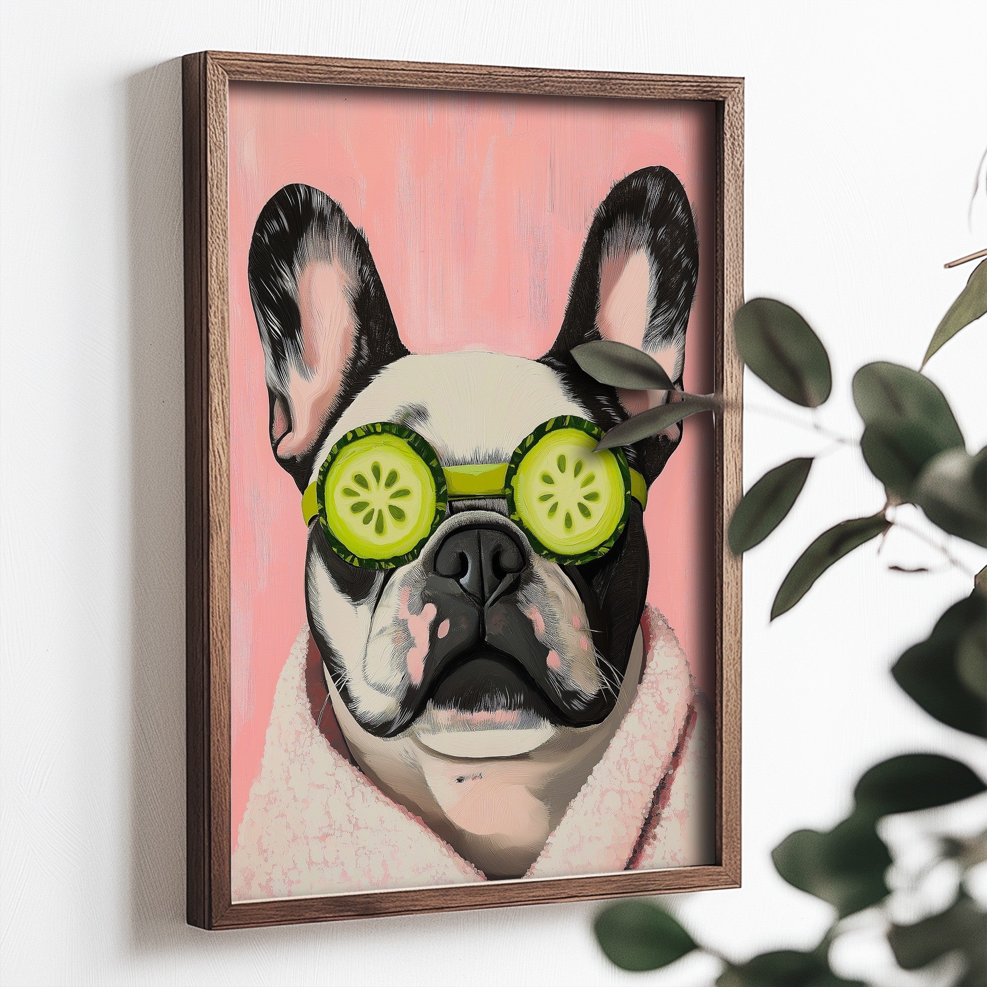 Quadro Decorativo MDF Emoldurado Multicolor 35x47cm - Impressão UV em Madeira de Pinho