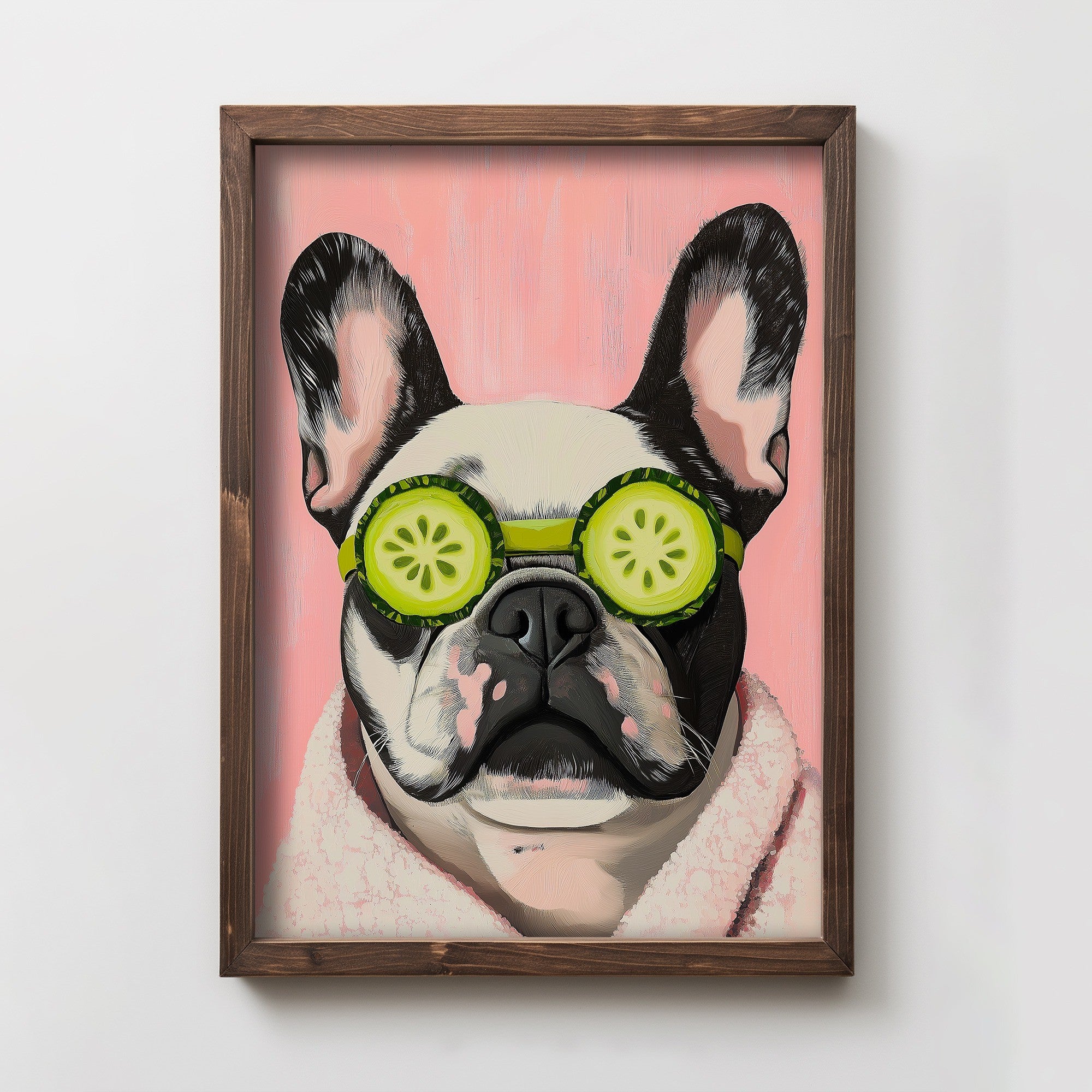 Quadro Decorativo MDF Emoldurado Multicolor 35x47cm - Impressão UV em Madeira de Pinho