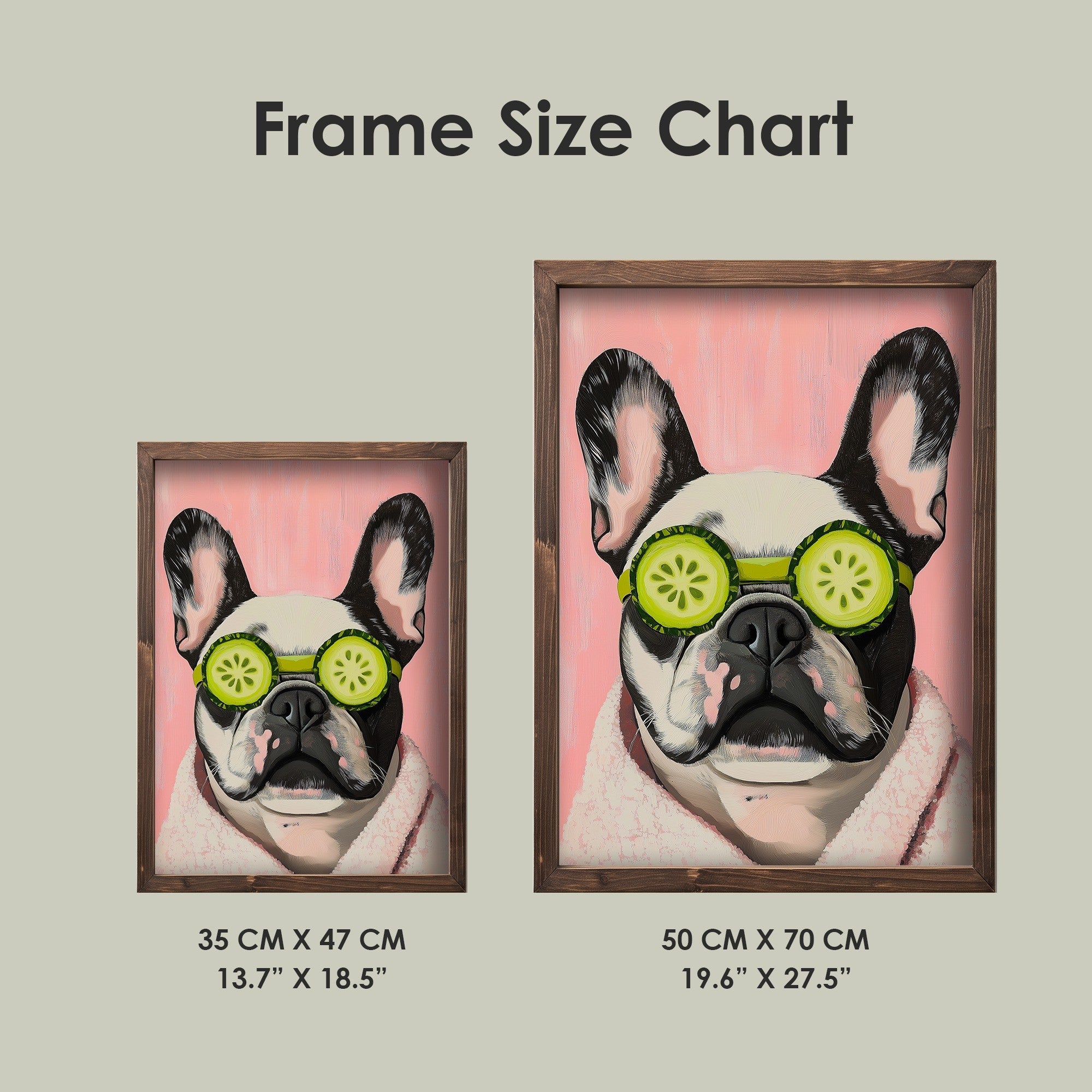 Quadro Decorativo MDF Emoldurado Multicolor 35x47cm - Impressão UV em Madeira de Pinho