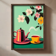 Quadro Decorativo MDF Multicolor com Moldura de Pinho - Impressão UV 35x47cm