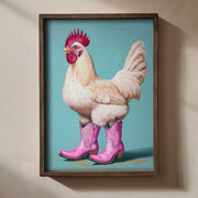 Quadro Decorativo MDF Emoldurado Multicolor 35x47cm - Impressão UV em Madeira de Pinho