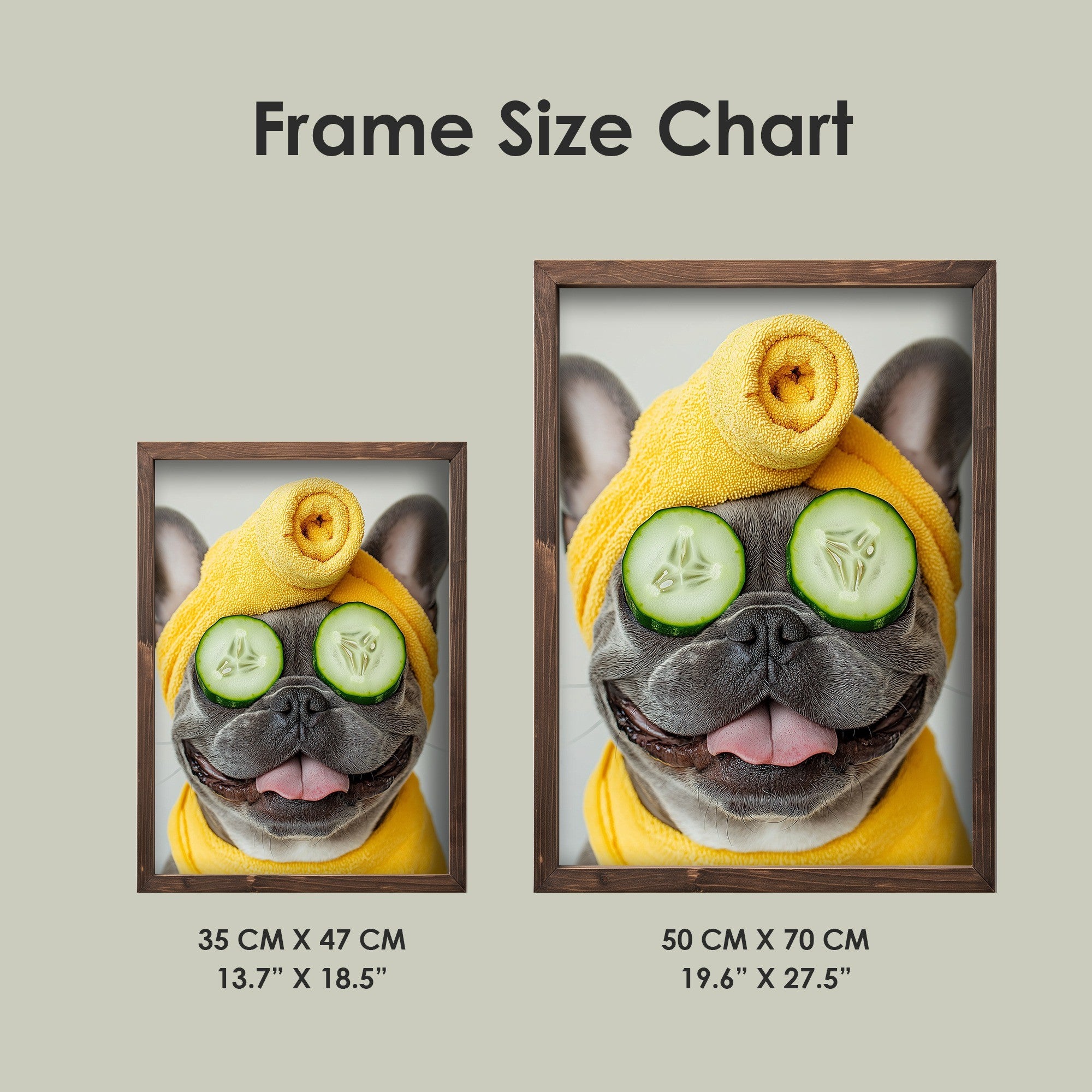 Quadro Decorativo MDF Emoldurado Multicolor 35x47cm - Impressão UV em Madeira de Pinho