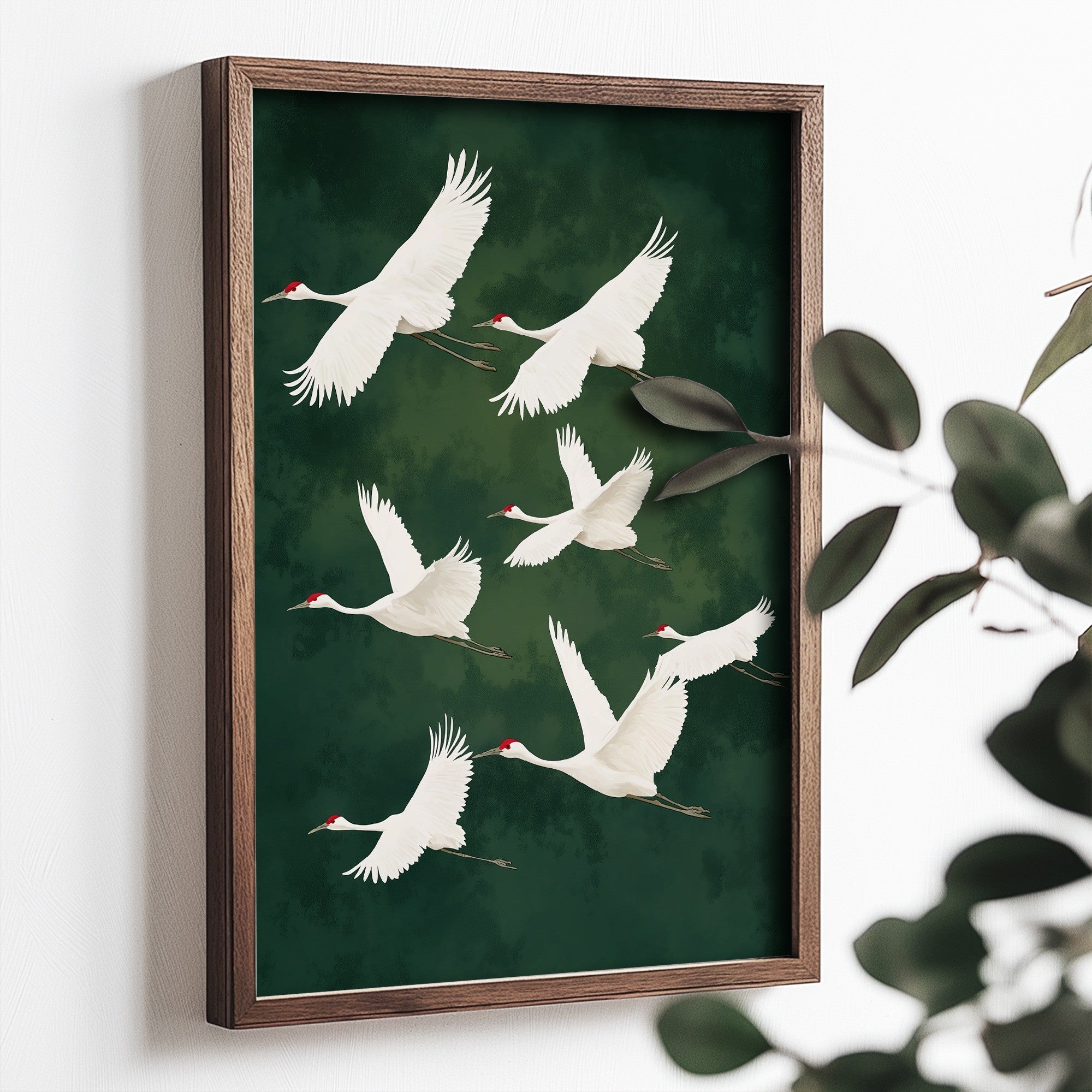 Quadro Decorativo MDF Emoldurado Multicolor 35x47cm - Impressão UV em Madeira de Pinho