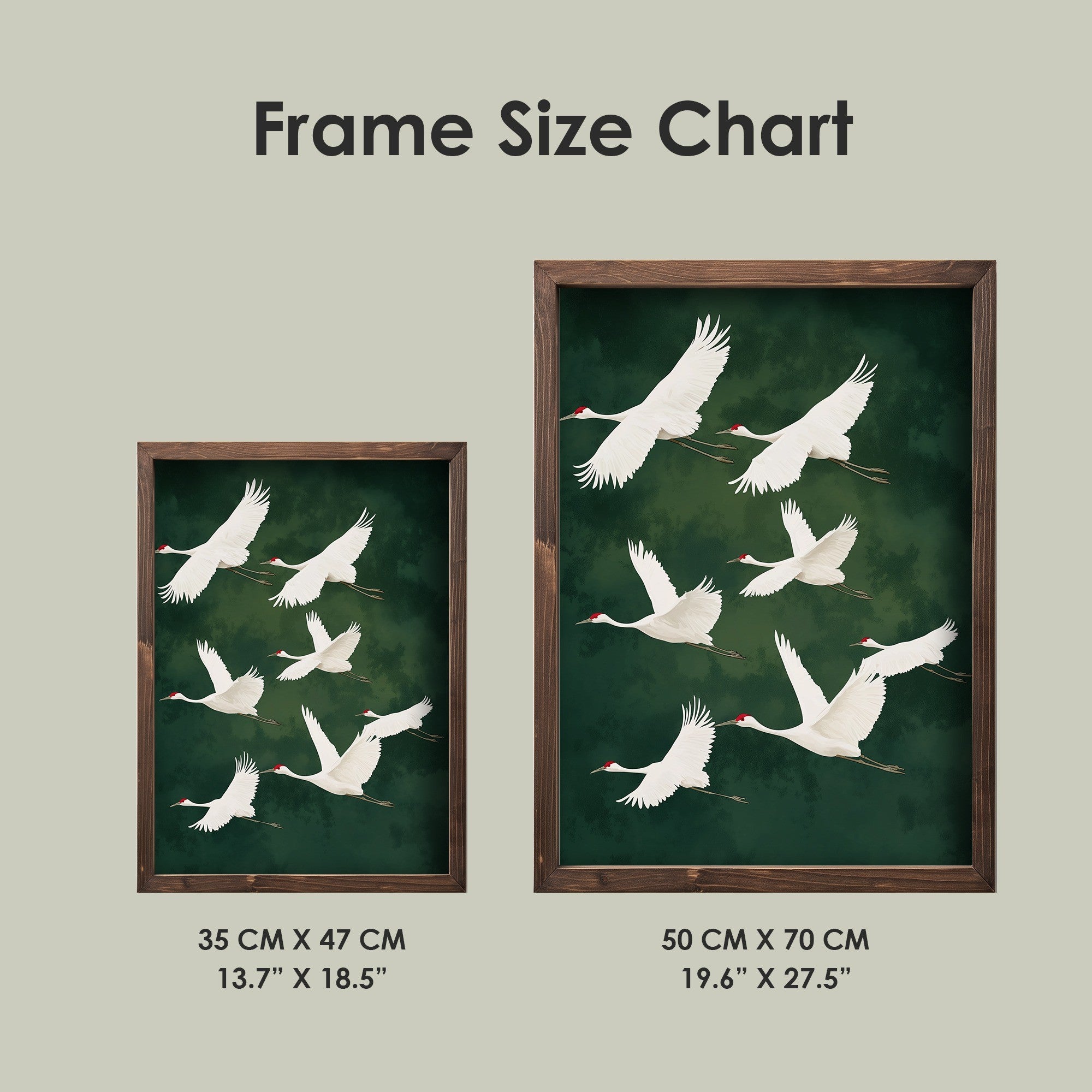 Quadro Decorativo MDF Emoldurado Multicolor 35x47cm - Impressão UV em Madeira de Pinho