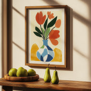 Quadro Decorativo MDF Emoldurado Multicolor 35x47cm - Impressão UV em Madeira de Pinho