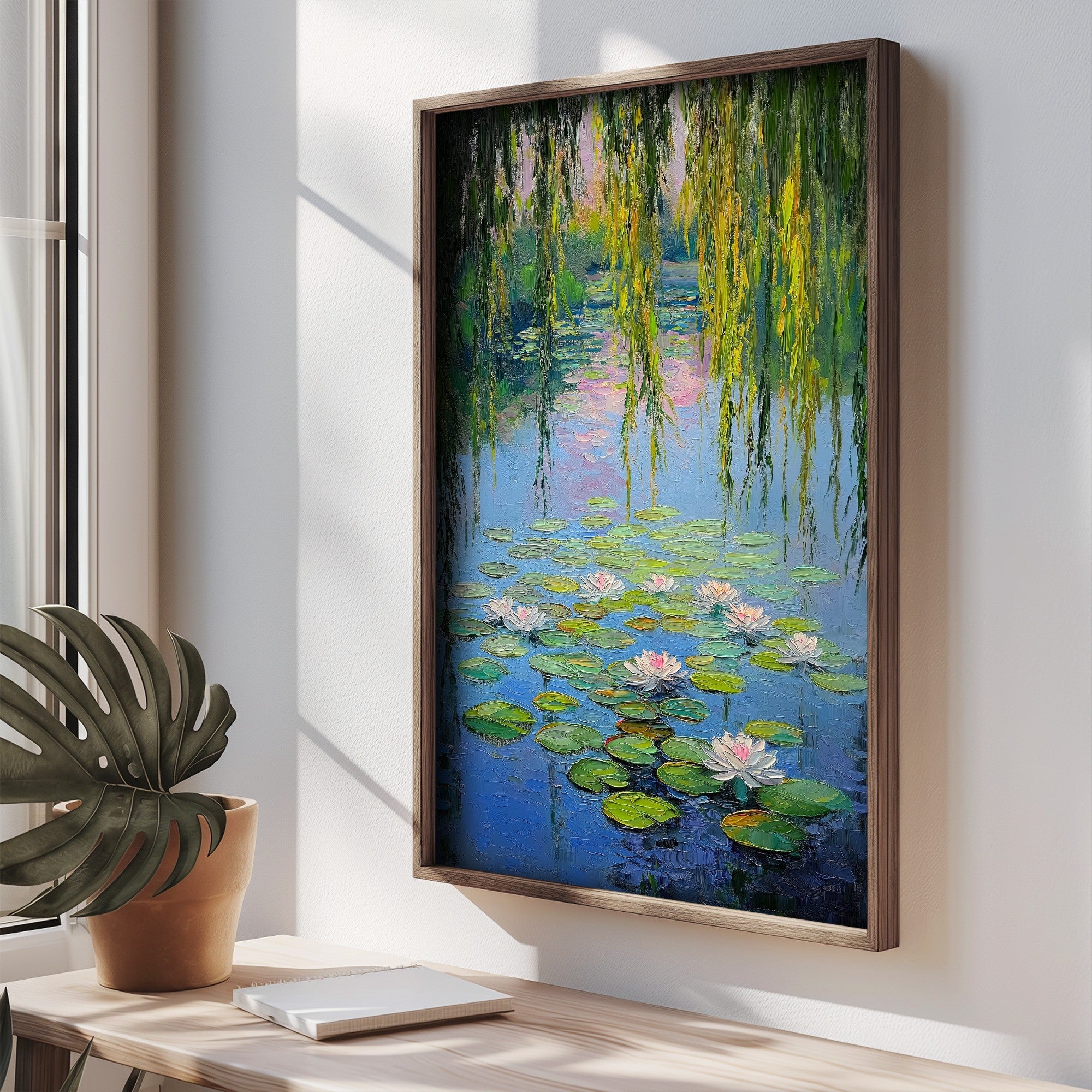 Quadro Decorativo MDF Emoldurado Multicolor 35x47cm - Impressão UV em Madeira de Pinho