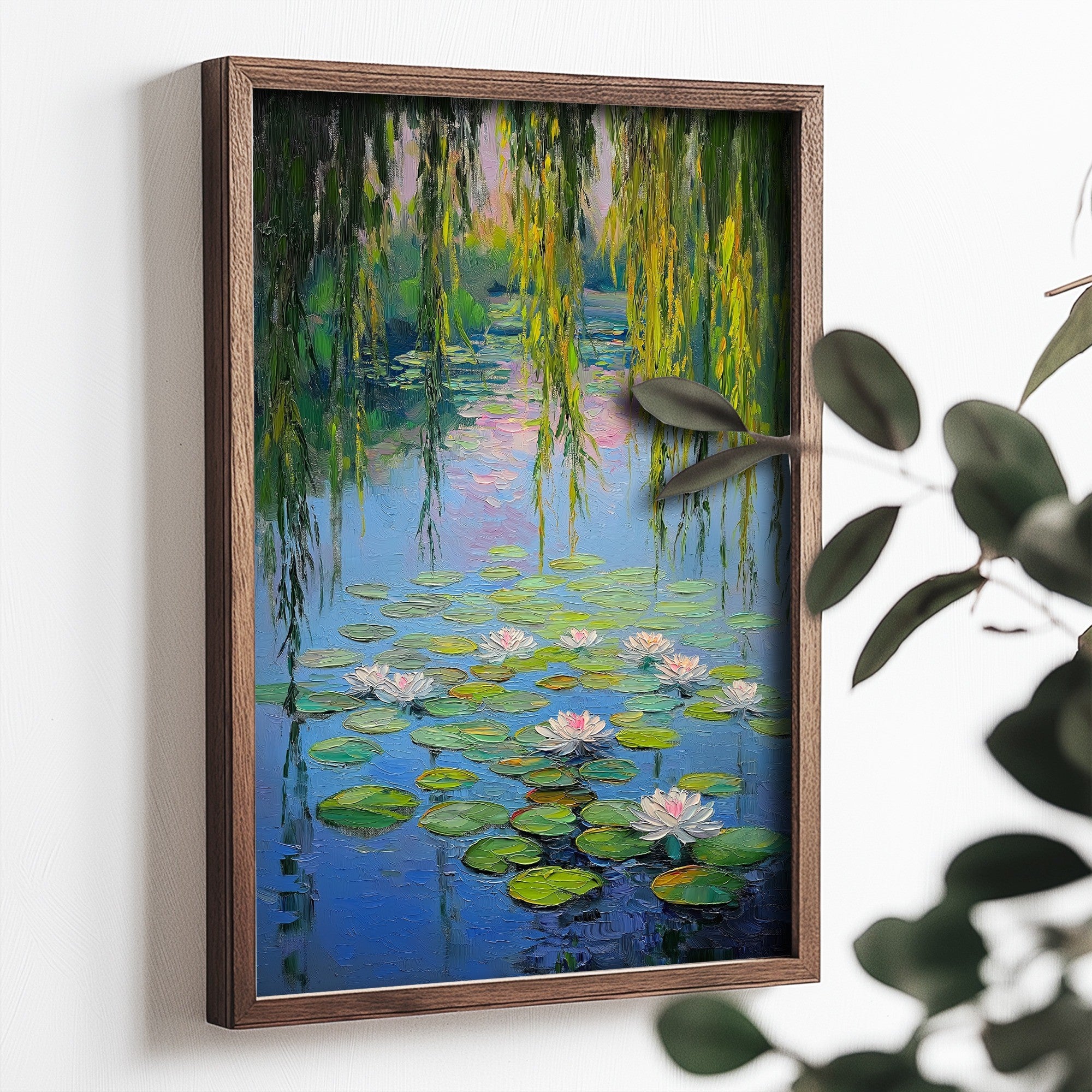 Quadro Decorativo MDF Emoldurado Multicolor 35x47cm - Impressão UV em Madeira de Pinho