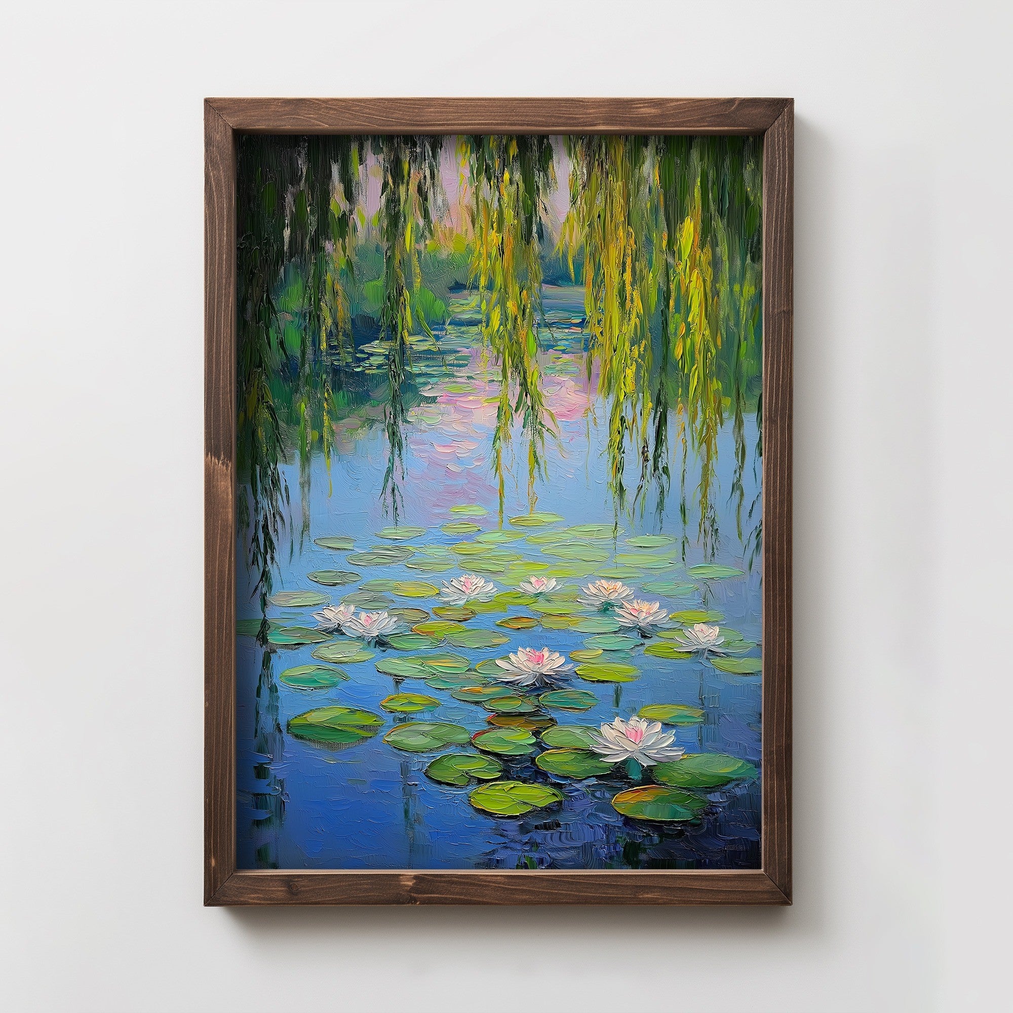 Quadro Decorativo MDF Emoldurado Multicolor 35x47cm - Impressão UV em Madeira de Pinho