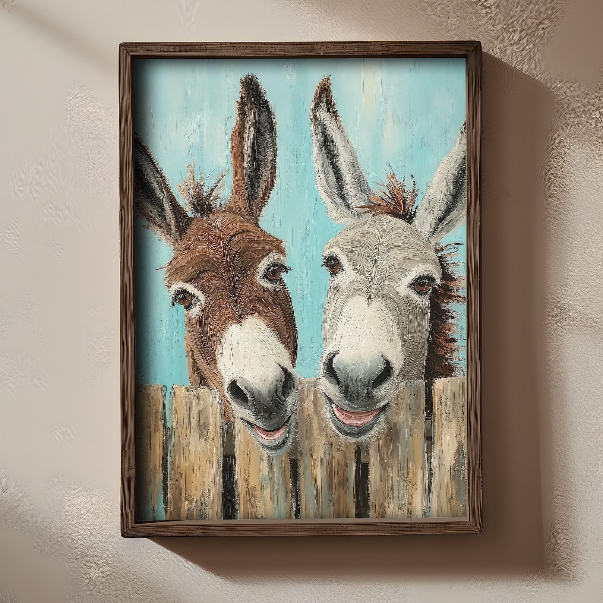 Quadro Decorativo MDF Emoldurado Multicolor 35x47cm - Impressão UV em Madeira de Pinho