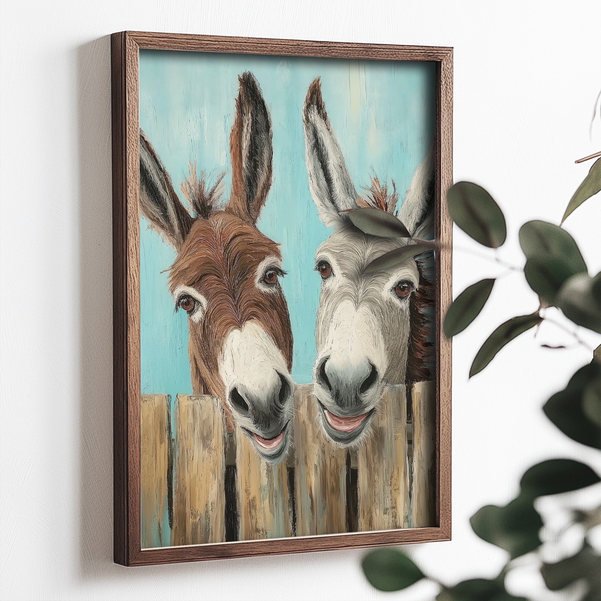 Quadro Decorativo MDF Emoldurado Multicolor 35x47cm - Impressão UV em Madeira de Pinho