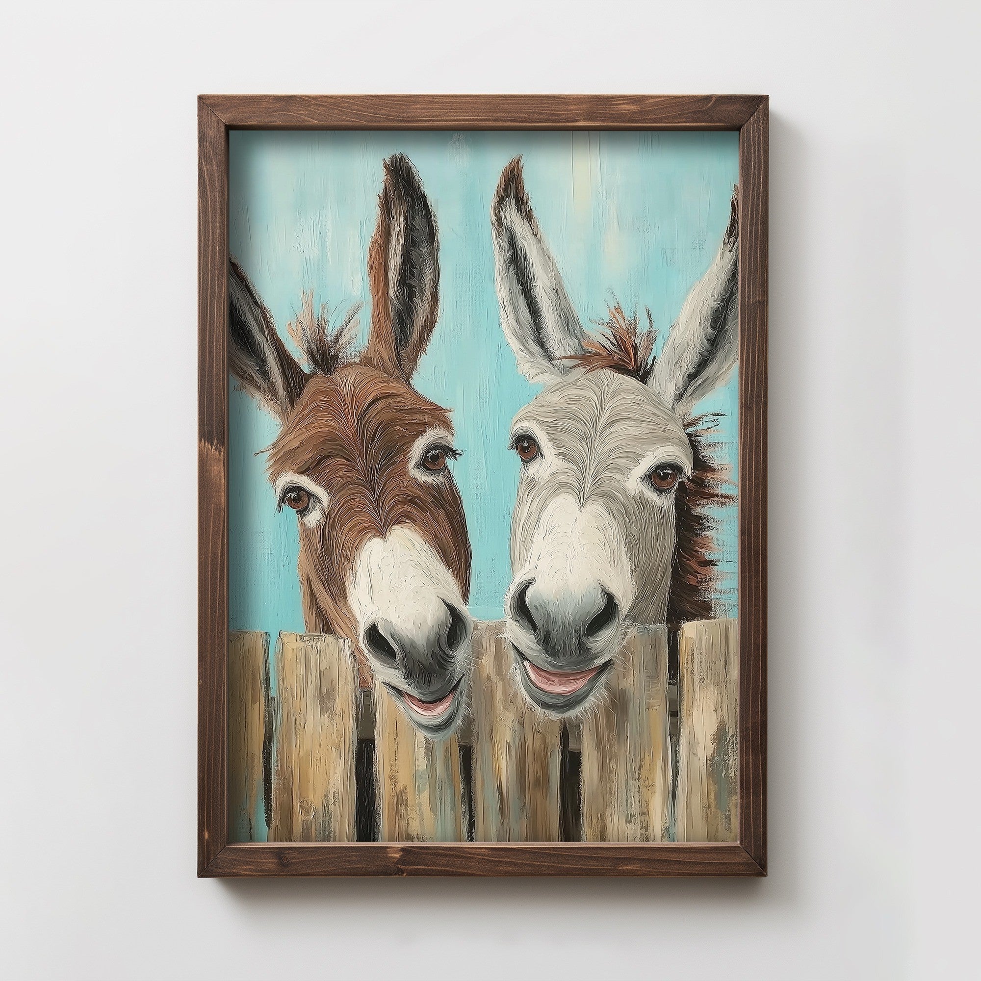 Quadro Decorativo MDF Emoldurado Multicolor 35x47cm - Impressão UV em Madeira de Pinho