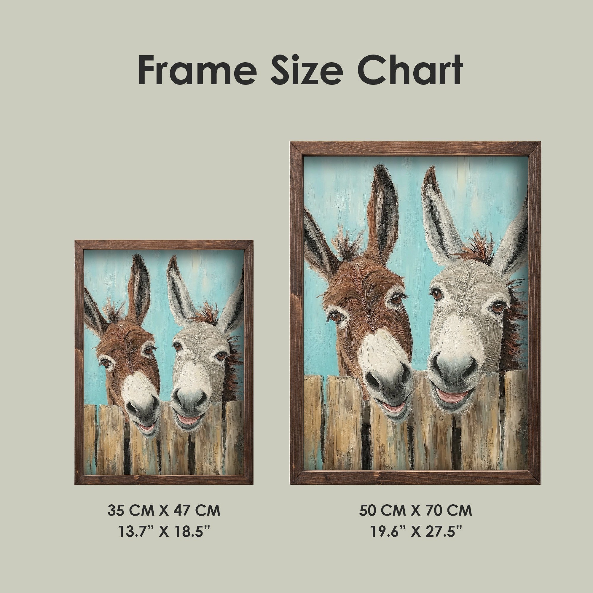 Quadro Decorativo MDF Emoldurado Multicolor 35x47cm - Impressão UV em Madeira de Pinho