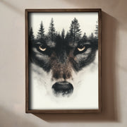 Quadro Decorativo MDF Emoldurado Multicolor 35x47cm - Impressão UV em Madeira de Pinho