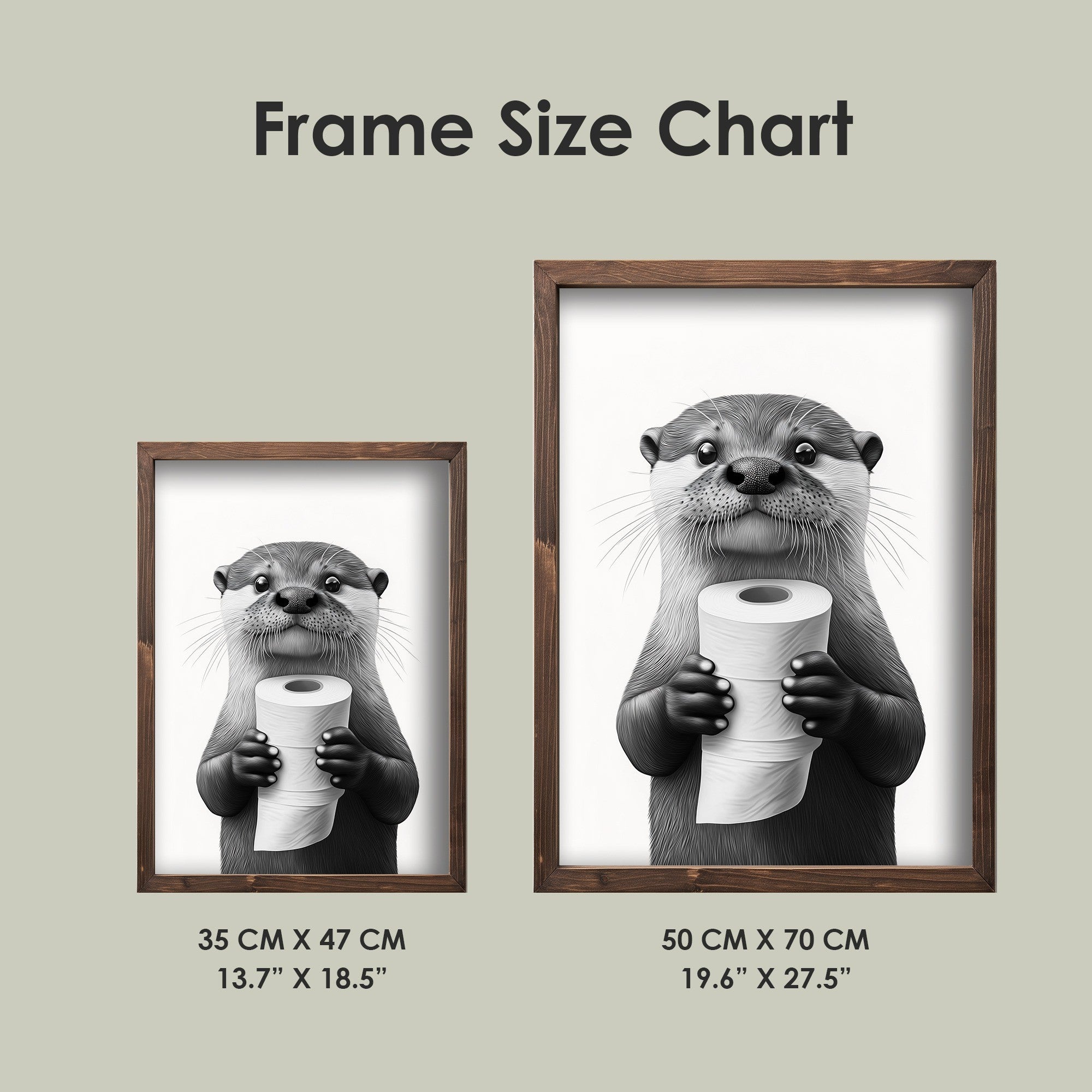 Quadro Decorativo MDF Emoldurado Multicolor 35x47cm - Impressão UV em Madeira de Pinho