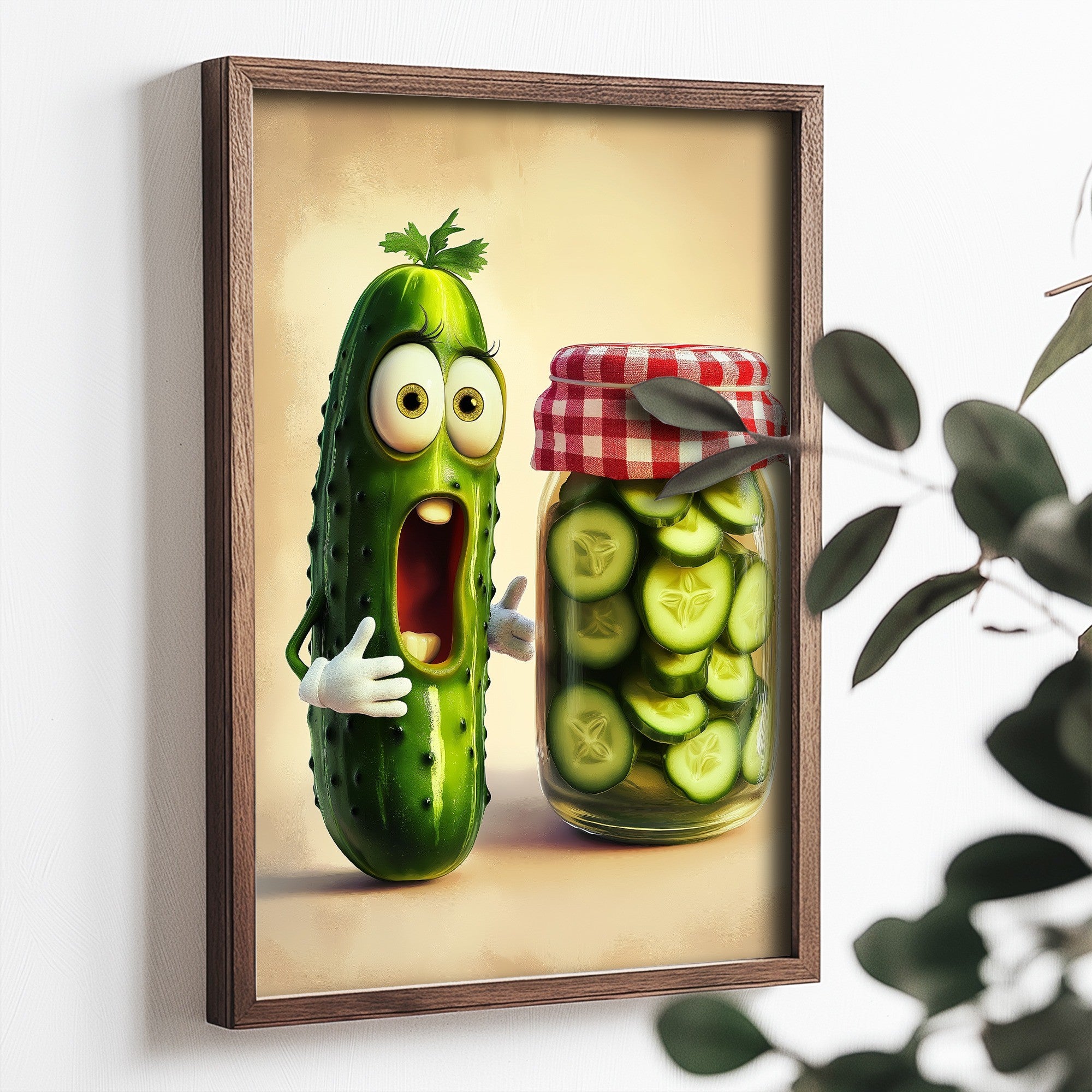 Quadro Decorativo MDF Emoldurado Multicolor 35x47cm - Impressão UV em Madeira de Pinho