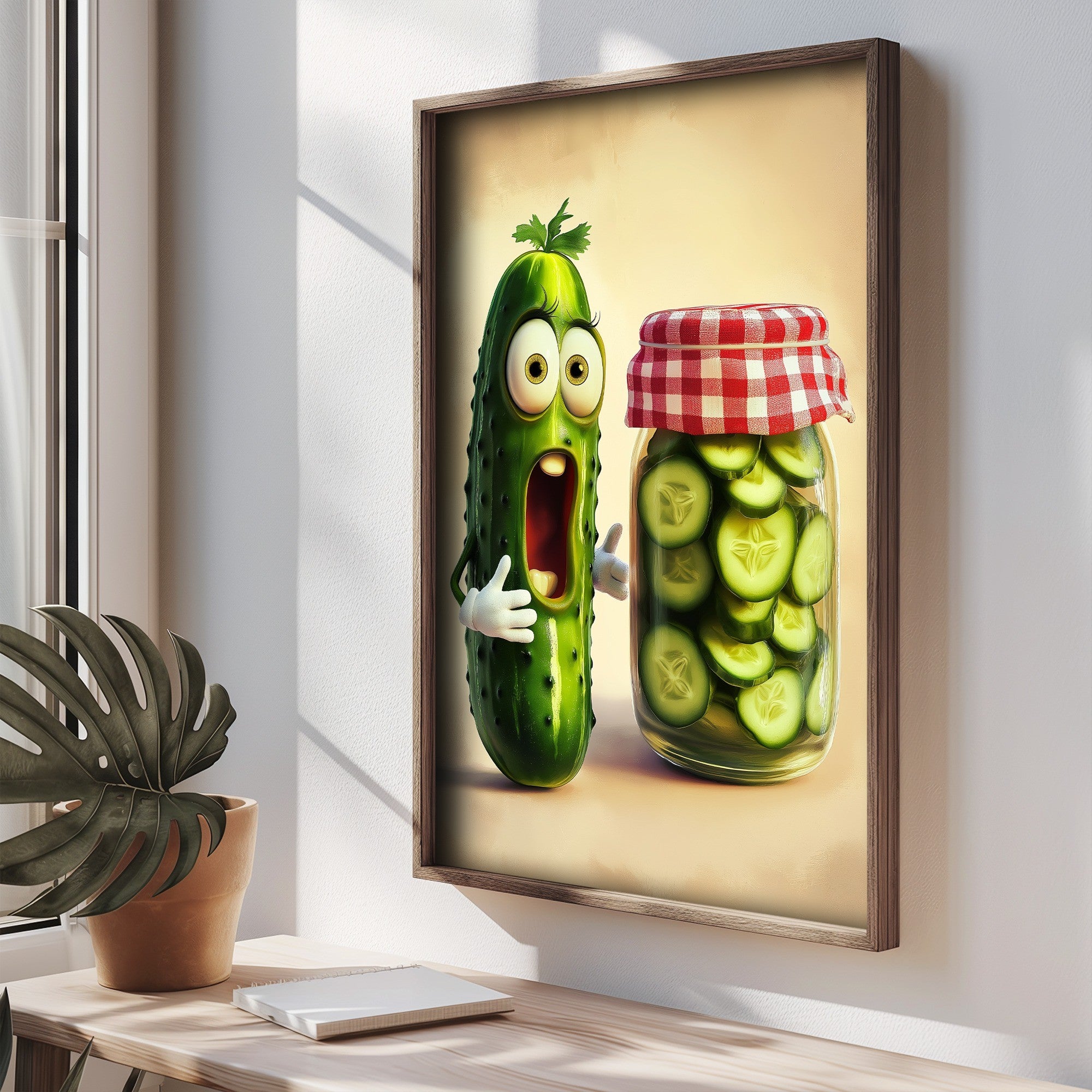 Quadro Decorativo MDF Emoldurado Multicolor 35x47cm - Impressão UV em Madeira de Pinho