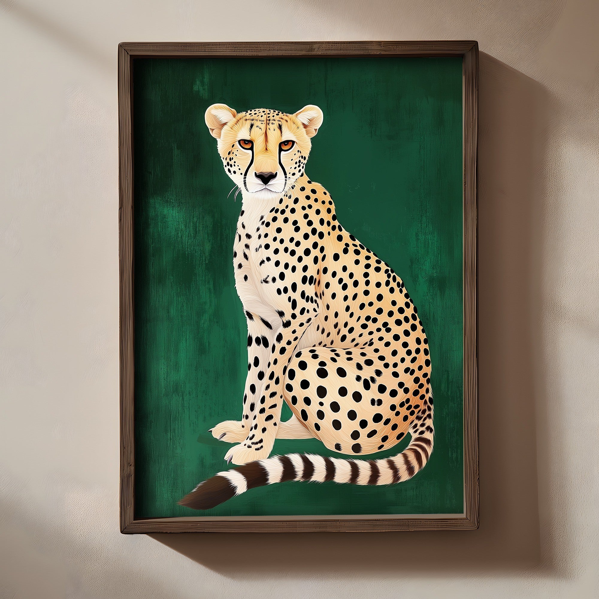 Quadro Decorativo MDF Emoldurado Multicolor 35x47cm - Impressão UV em Madeira de Pinho