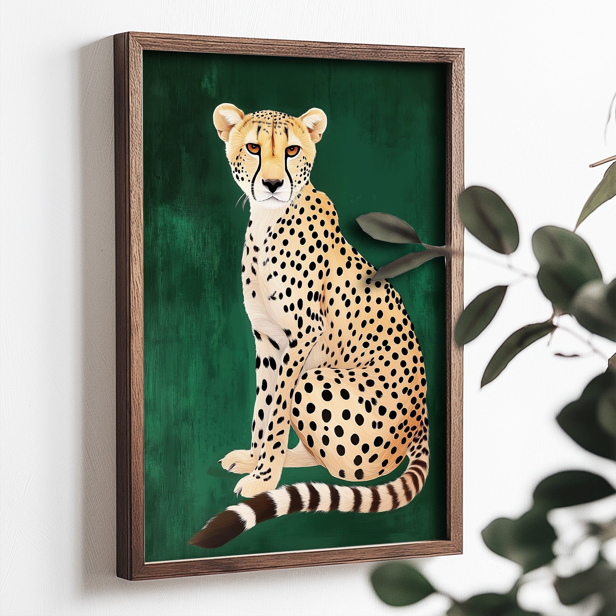 Quadro Decorativo MDF Emoldurado Multicolor 35x47cm - Impressão UV em Madeira de Pinho