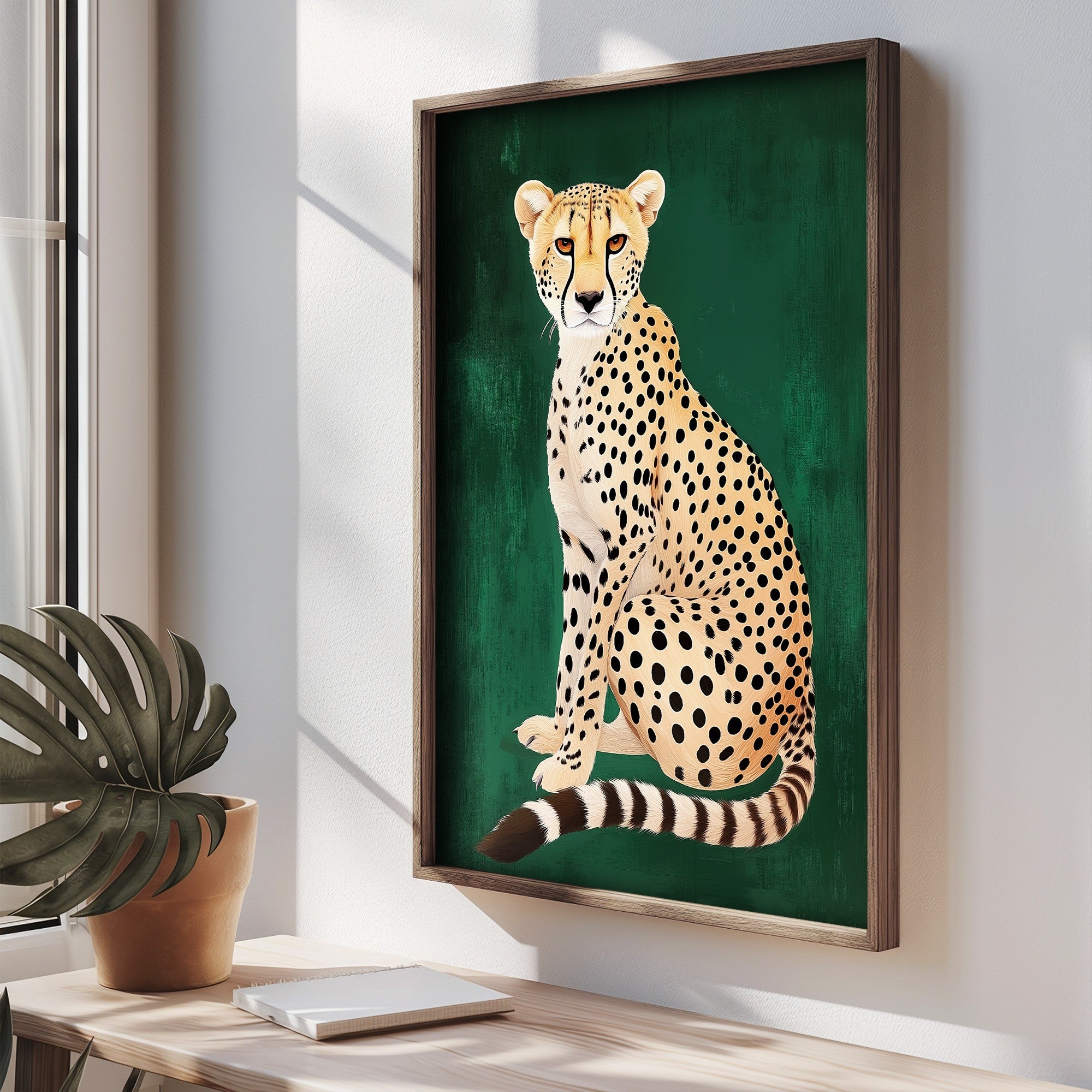 Quadro Decorativo MDF Emoldurado Multicolor 35x47cm - Impressão UV em Madeira de Pinho