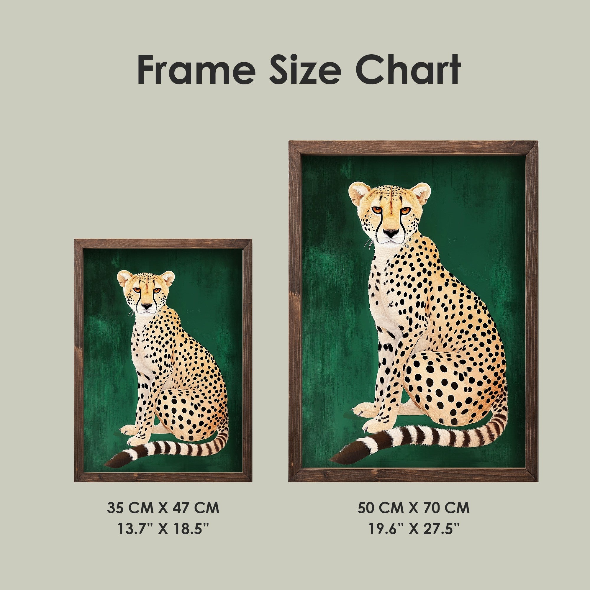 Quadro Decorativo MDF Emoldurado Multicolor 35x47cm - Impressão UV em Madeira de Pinho