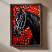 Quadro Decorativo MDF Emoldurado Multicolor 35x47cm - Impressão UV em Madeira de Pinho