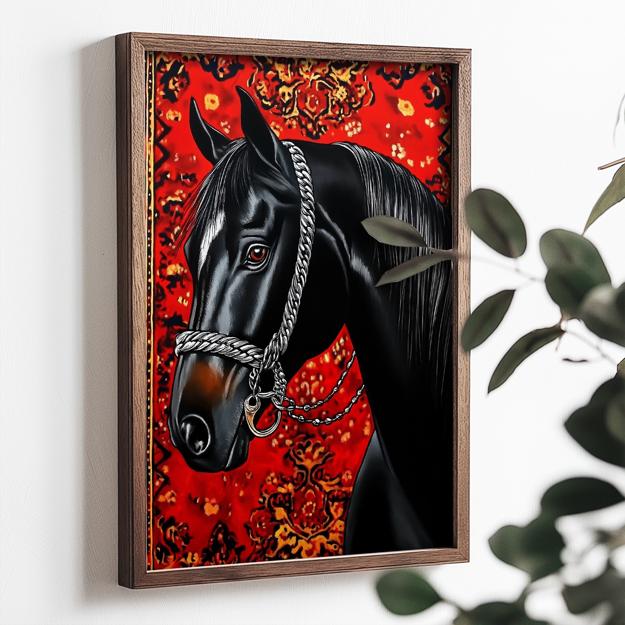 Quadro Decorativo MDF Emoldurado Multicolor 35x47cm - Impressão UV em Madeira de Pinho