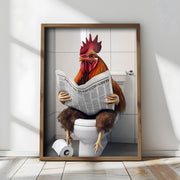 Quadro Decorativo MDF Emoldurado Multicolor TUN050-L - Impressão UV em Madeira de Pinho 35x47cm