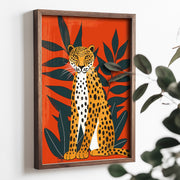 Quadro Decorativo MDF Emoldurado Multicolor 35x47cm - Impressão UV em Madeira de Pinho