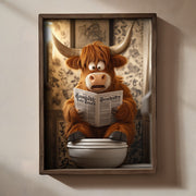 Quadro Decorativo MDF Emoldurado Multicolor TUN058-L - Impressão UV em Madeira de Pinho 35x47cm