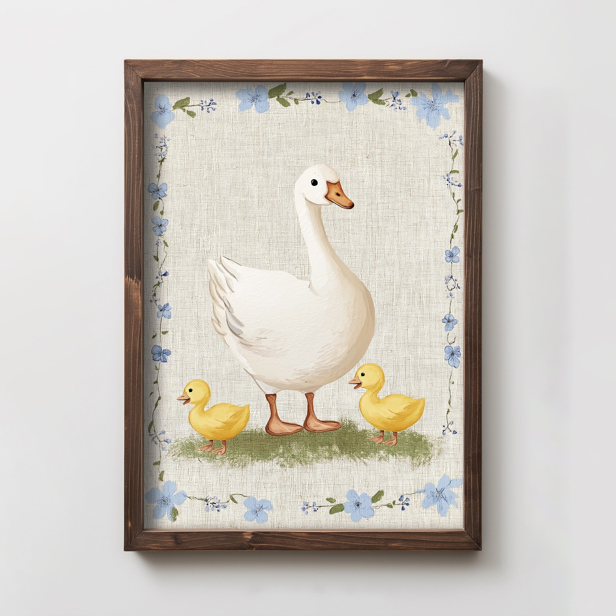 Quadro Decorativo MDF Emoldurado Multicolor 35x47cm - Impressão UV em Madeira de Pinho