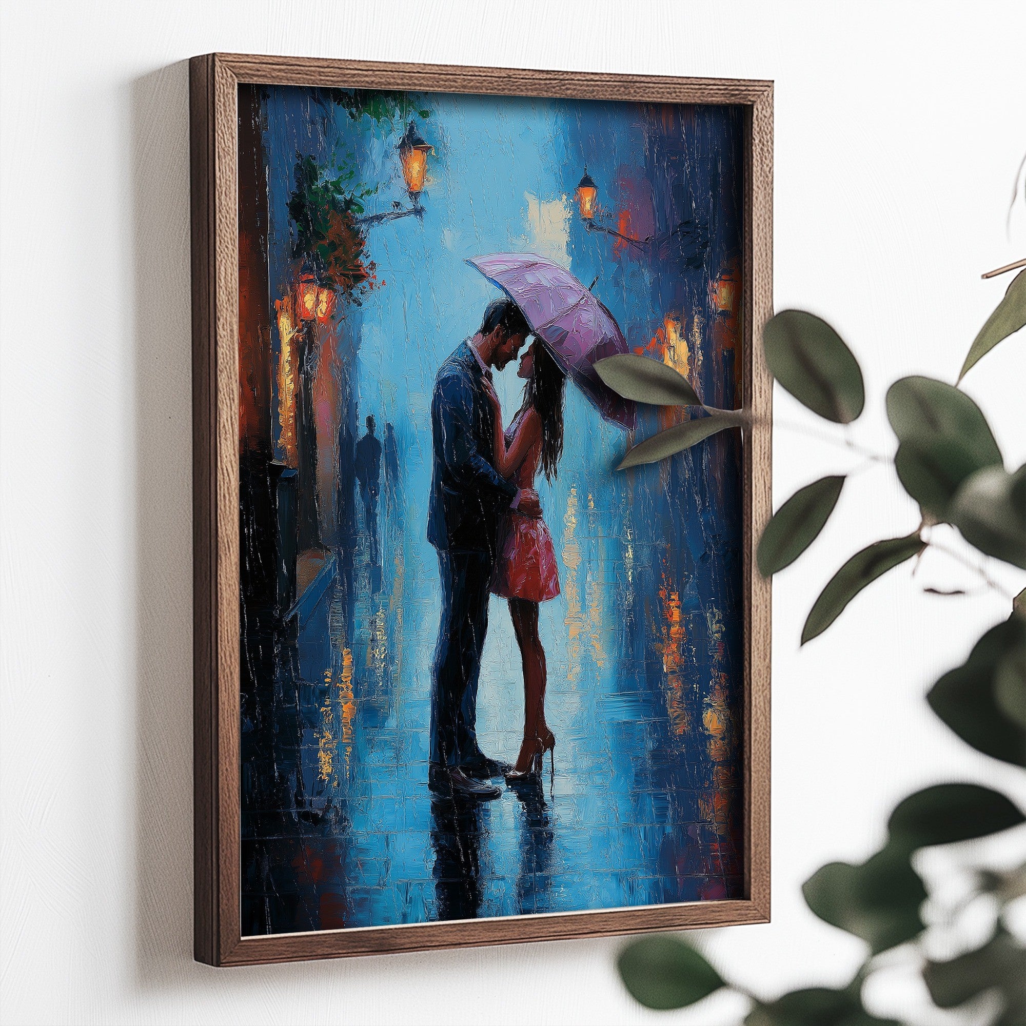 Quadro Decorativo MDF Emoldurado Multicolor 35x47cm - Impressão UV em Madeira de Pinho