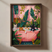 Quadro Decorativo MDF Emoldurado Multicolor TUN075-L - Impressão UV em Madeira de Pinho 35x47cm