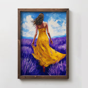 Quadro Decorativo MDF Emoldurado Multicolor 35x47cm - Impressão UV em Madeira de Pinho