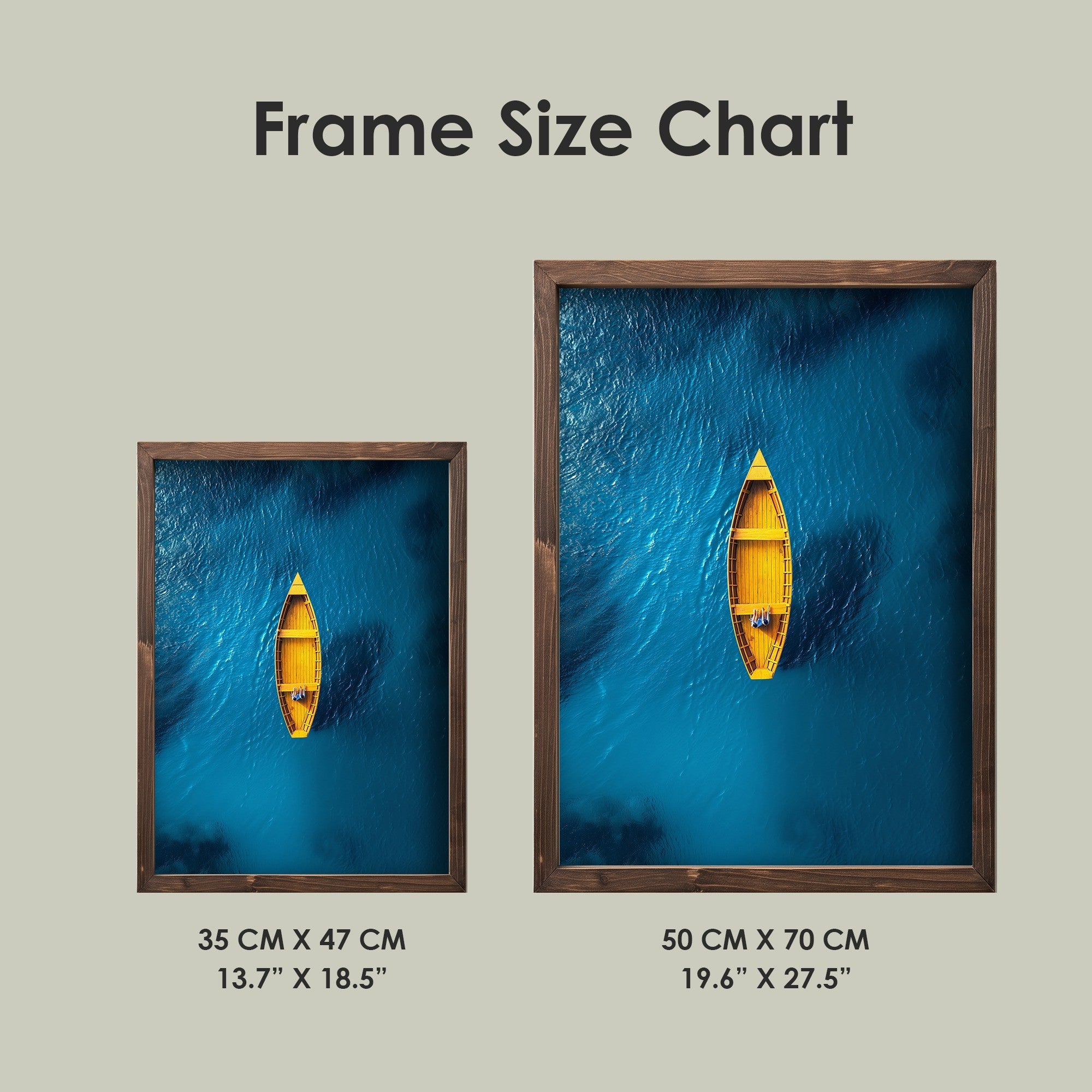 Quadro Decorativo MDF Emoldurado Multicolor TUN086-L - Impressão UV em Madeira de Pinho 35x47cm