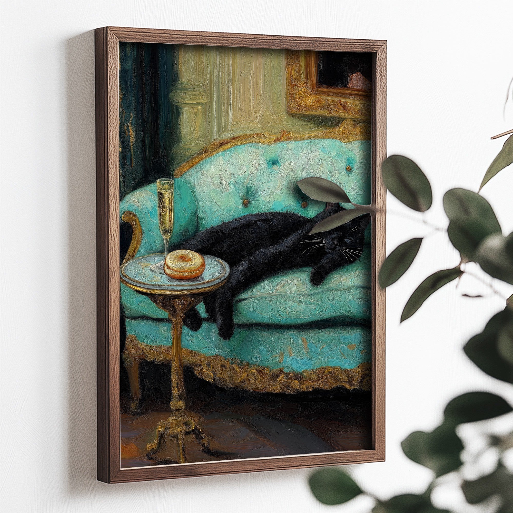 Quadro Decorativo MDF Emoldurado Multicolor TUN090-L - Impressão UV em Madeira de Pinho 35x47cm