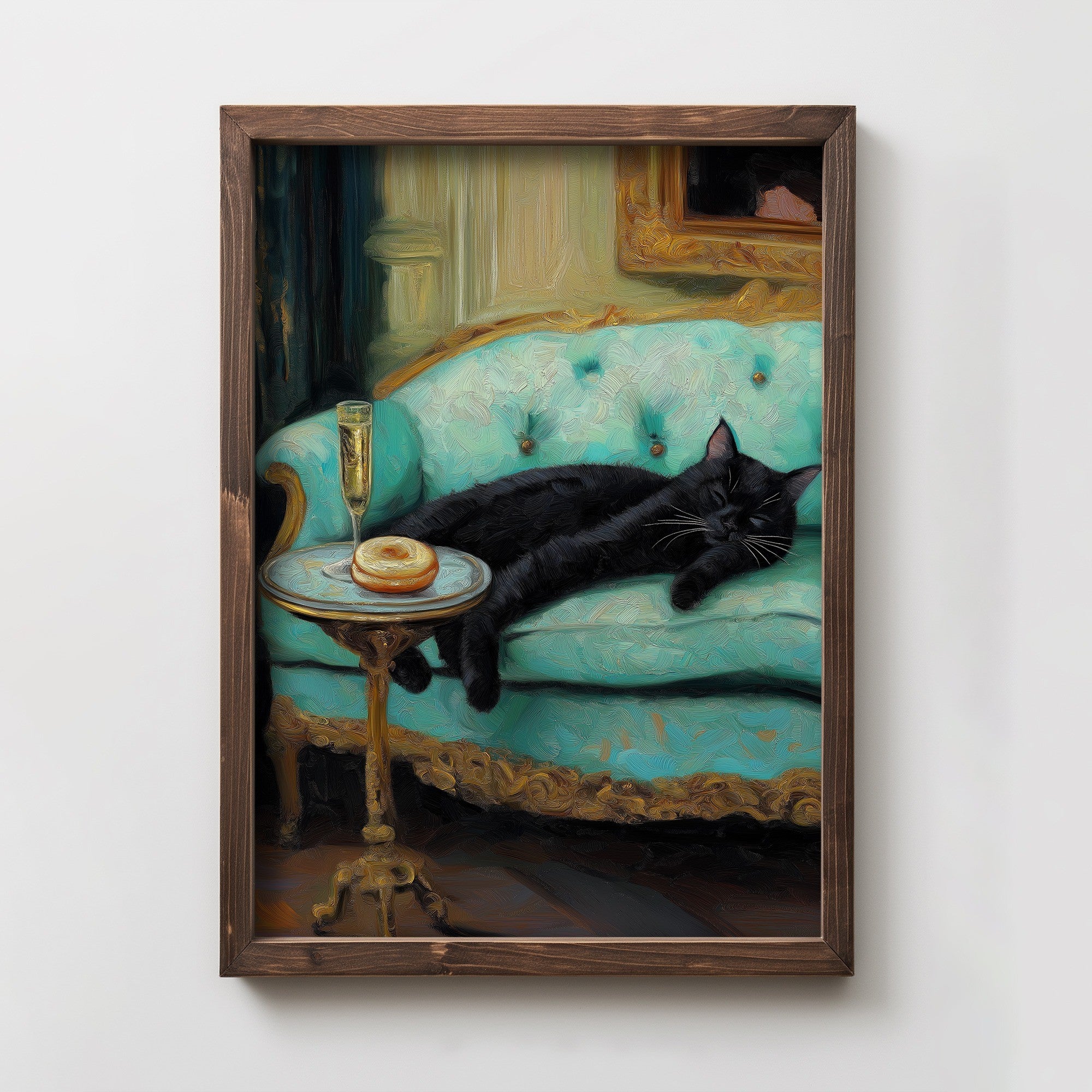 Quadro Decorativo MDF Emoldurado Multicolor TUN090-L - Impressão UV em Madeira de Pinho 35x47cm