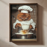 Quadro Decorativo MDF Emoldurado Multicolor 35x47cm - Impressão UV em Madeira de Pinho