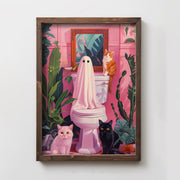 Quadro Decorativo MDF Emoldurado Multicolor TUN100-L - Impressão UV em Madeira de Pinho 35x47cm