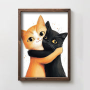 Quadro Decorativo MDF Emoldurado Multicolor TUN101-L - Impressão UV em Madeira de Pinho 35x47cm