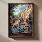 Quadro Decorativo MDF Emoldurado Multicolor TUN102-L - Impressão UV em Madeira de Pinho 35x47cm