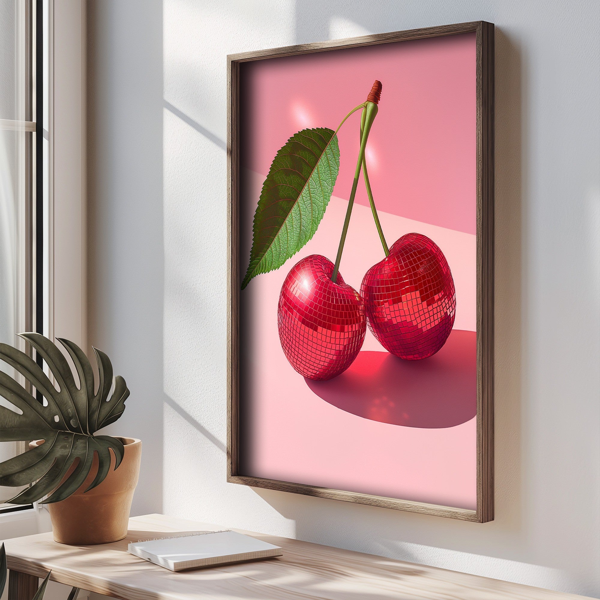 Quadro Decorativo MDF Emoldurado Multicolor TUN103-L - Impressão UV em Madeira de Pinho 35x47cm