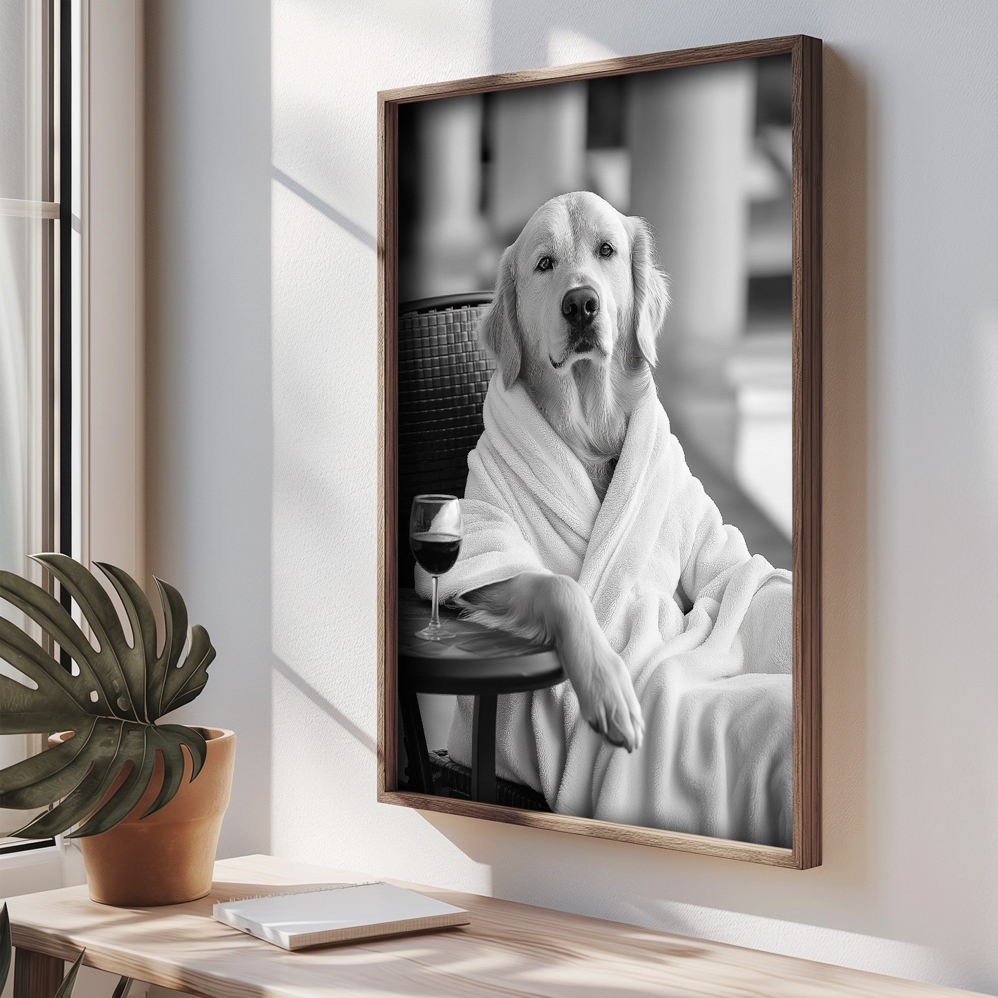 Quadro Decorativo MDF Emoldurado Multicolor TUN104-L - Impressão UV em Madeira de Pinho 35x47cm