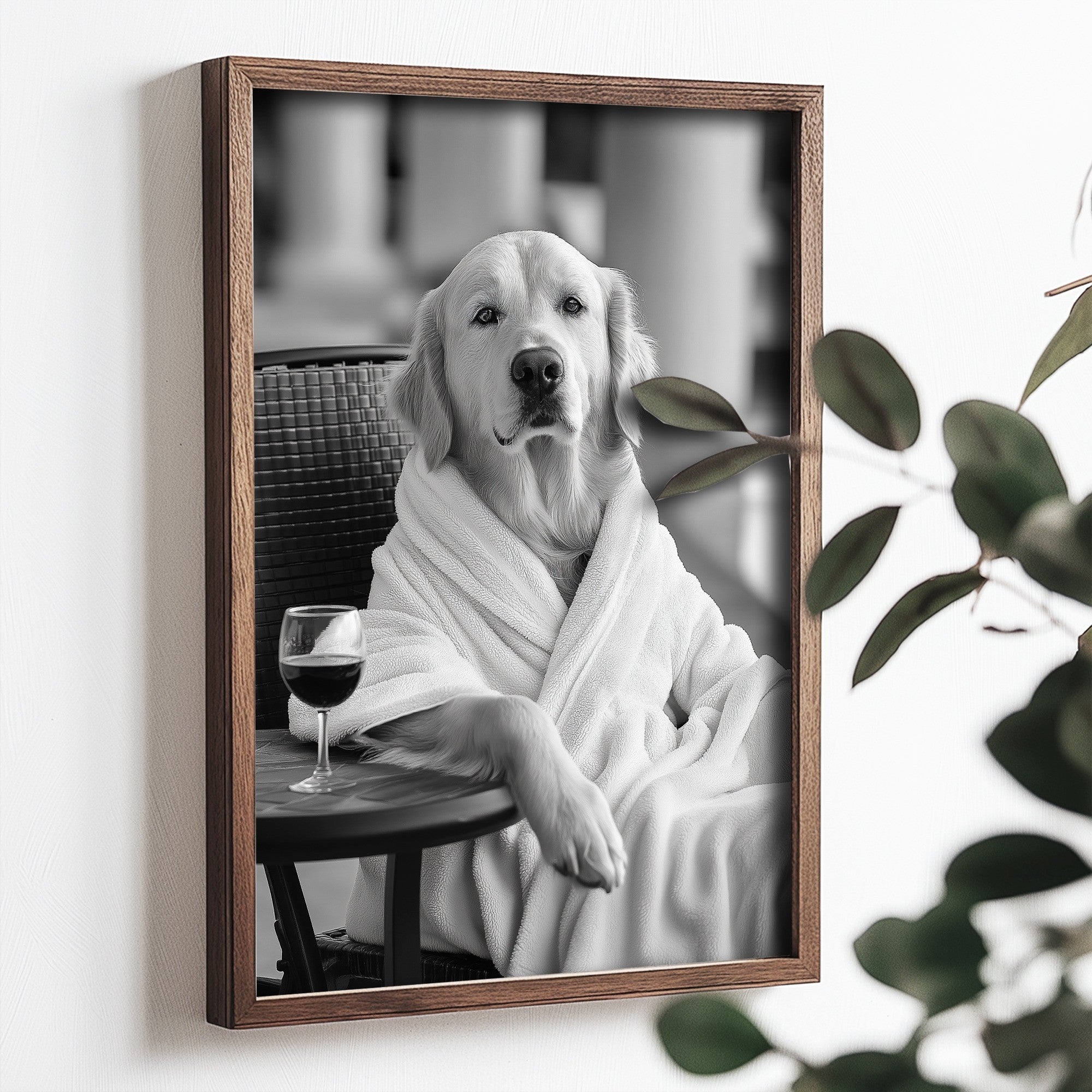 Quadro Decorativo MDF Emoldurado Multicolor TUN104-L - Impressão UV em Madeira de Pinho 35x47cm