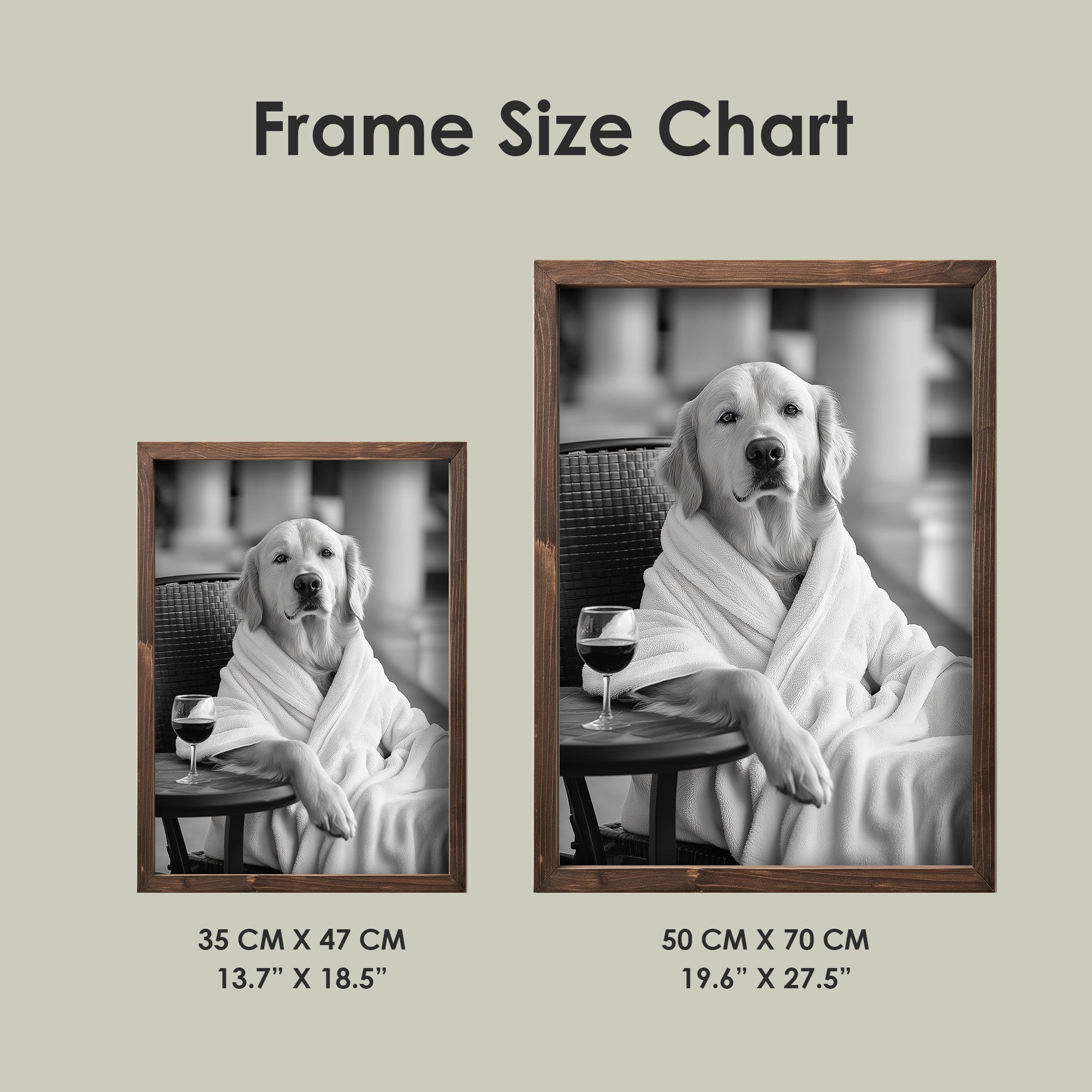 Quadro Decorativo MDF Emoldurado Multicolor TUN104-L - Impressão UV em Madeira de Pinho 35x47cm