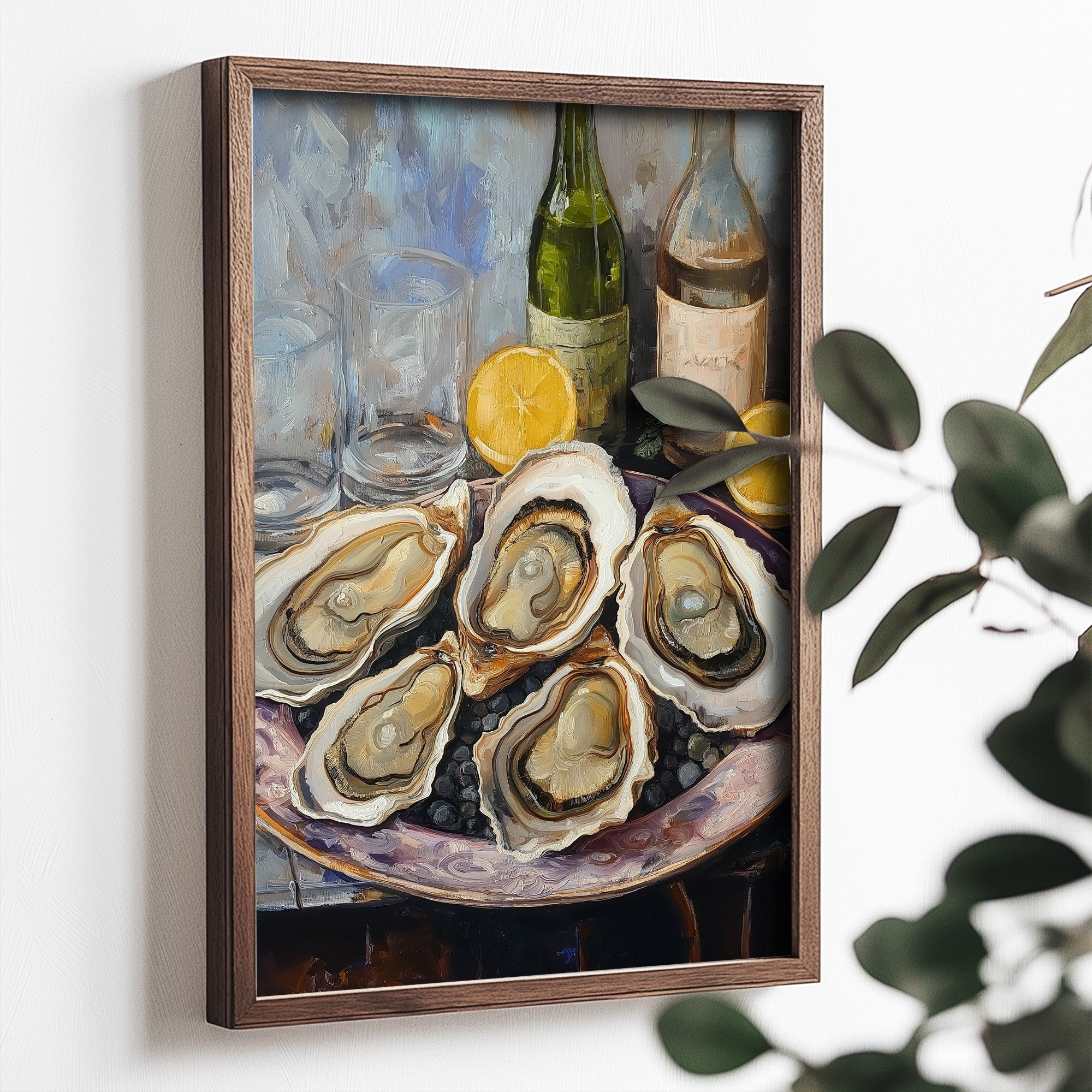 Quadro Decorativo MDF Emoldurado Multicolor TUN107-L - Impressão UV em Madeira de Pinho 35x47cm