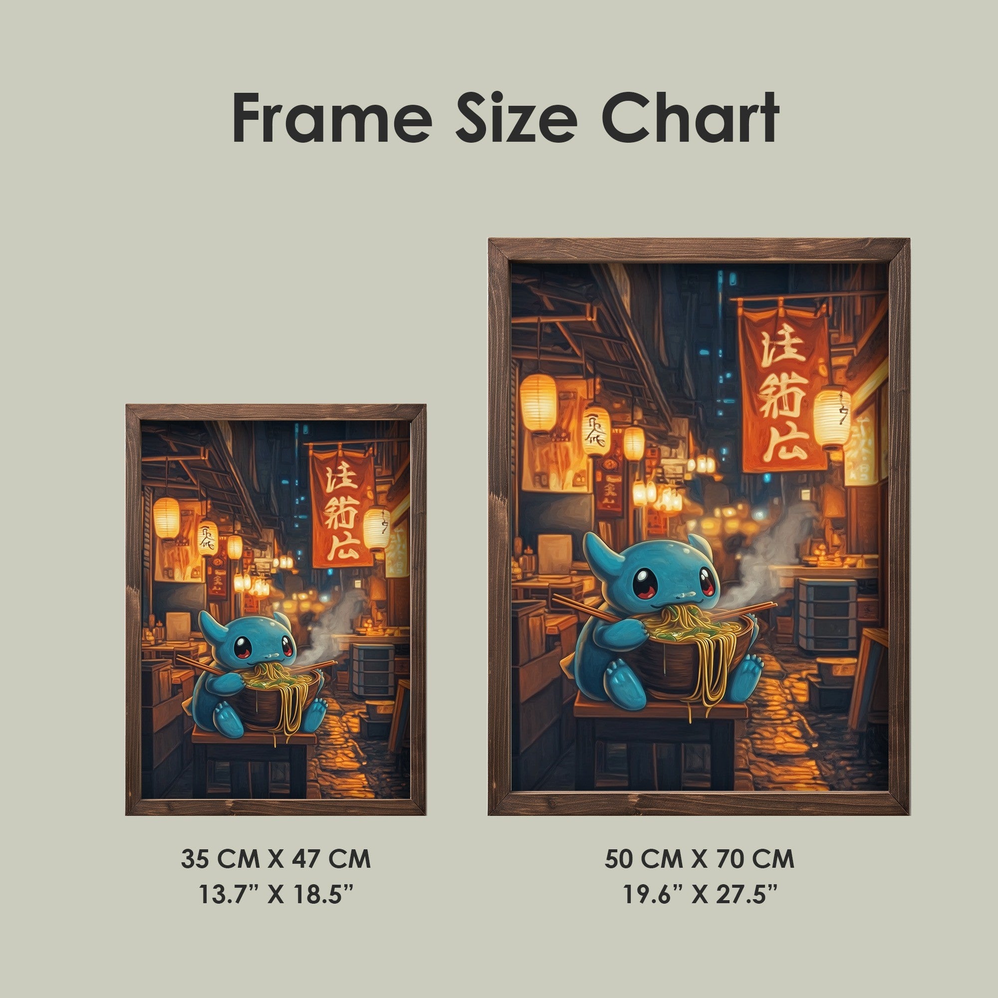 Quadro Decorativo MDF Emoldurado Multicolor TUN110-L - Impressão UV em Madeira de Pinho 35x47cm