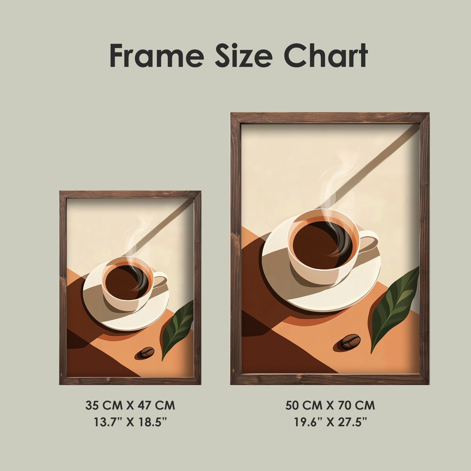 Quadro Decorativo MDF Emoldurado Multicolor TUN111-L - Impressão UV em Madeira de Pinho 35x47cm