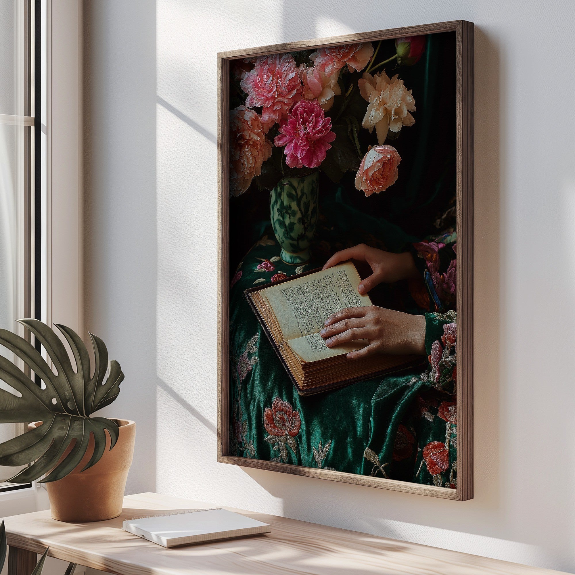 Quadro Decorativo MDF Emoldurado Multicolor TUN115-L - Impressão UV em Madeira de Pinho 35x47cm